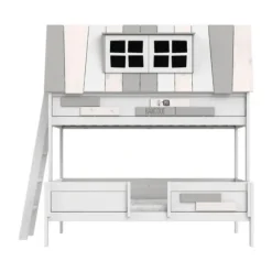 LIFETIME My Hangout Stapelbed - White Wash