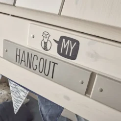 LIFETIME My Hangout Stapelbed - White Wash