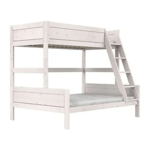 LIFETIME Stapelbed Familie - White Wash