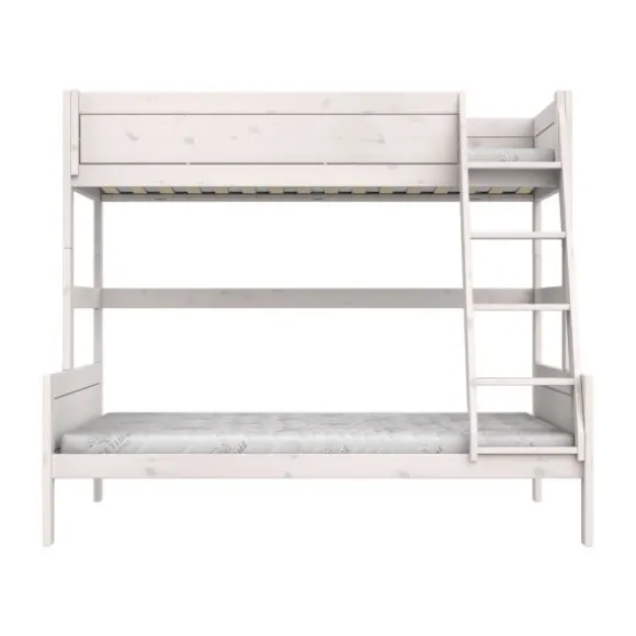 LIFETIME Stapelbed Familie - White Wash