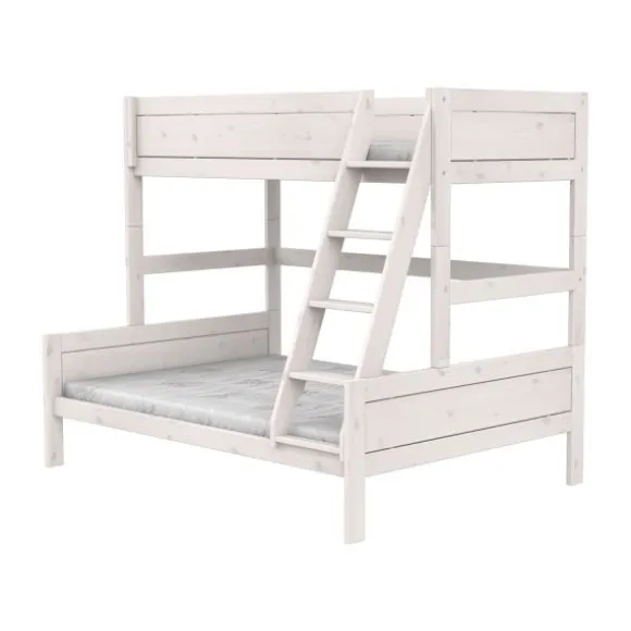 LIFETIME Stapelbed Familie - White Wash