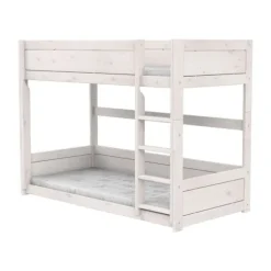 LIFETIME Stapelbed Laag - White Wash