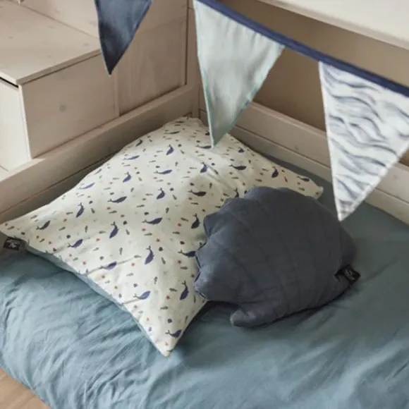 LIFETIME Kidsrooms Stapelbed Laag met Trapkast – 90×200 cm – Premium Rolbodem