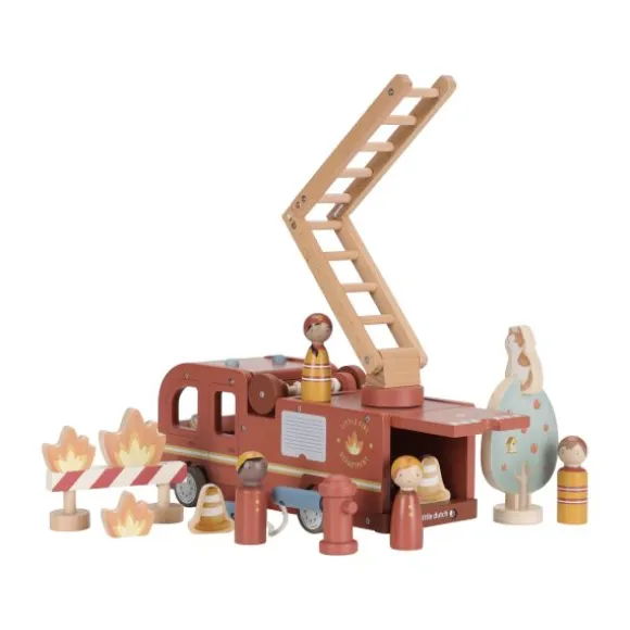 Little Dutch Brandweerwagen Met Pegdolls