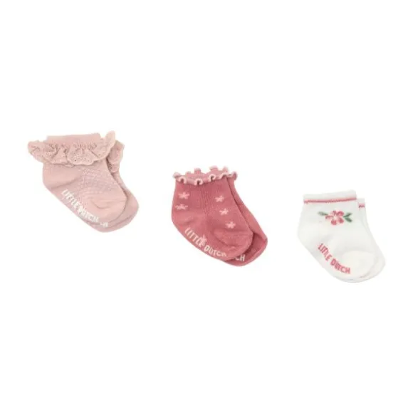 Little Dutch Fairy Garden Sokken - Set Van 3 - Maat 62/74 - Multi