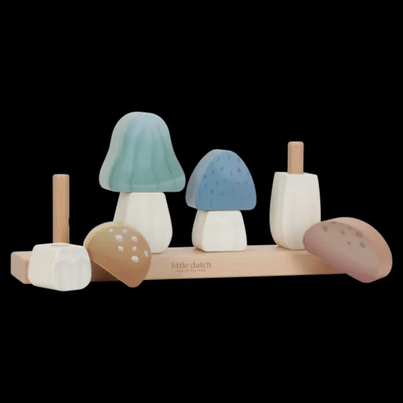 Little Dutch Forest Friends Stapelaar Paddenstoelen