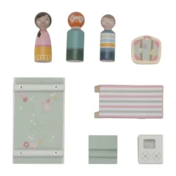 Little Dutch Houten Auto Met Caravan