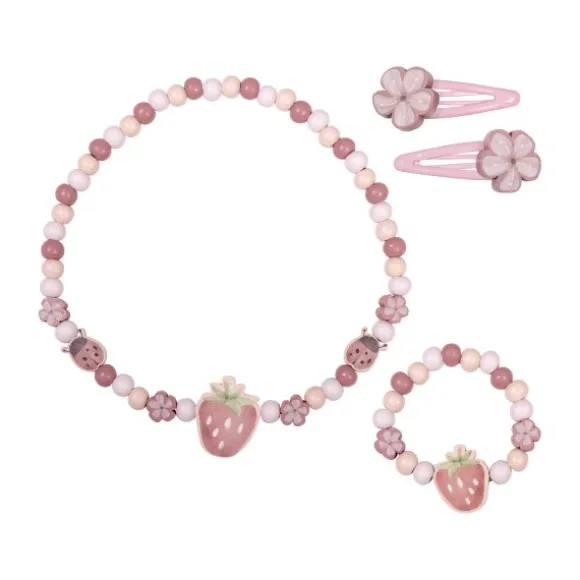 Little Dutch Houten Sieradenset - Strawberry