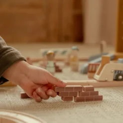 Little Dutch Kraan Set Met Treinbaan