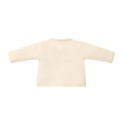 Little Dutch Lange Mouw Overslag T-Shirt - Maat 56 - Creme