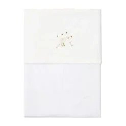 Little Dutch Ledikantlaken Geborduurd - Little Goose - 110 x 140 cm