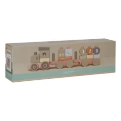 Little Dutch Little Farm Tractor Blokkentrein