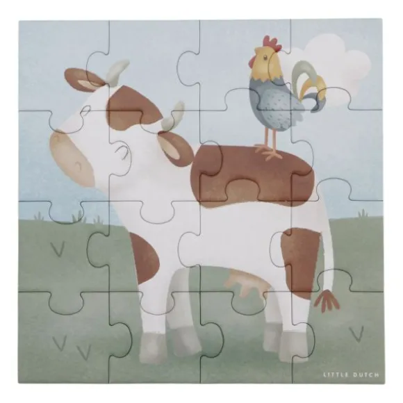 Little Dutch Little Farm Puzzel - 4-in-1