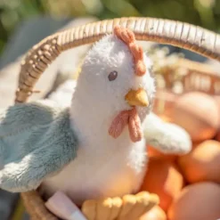 Little Dutch Little Farm Kip Knuffel - 17 cm