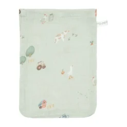Little Dutch Little Farm Washandjes - Olive - 2 Stuks
