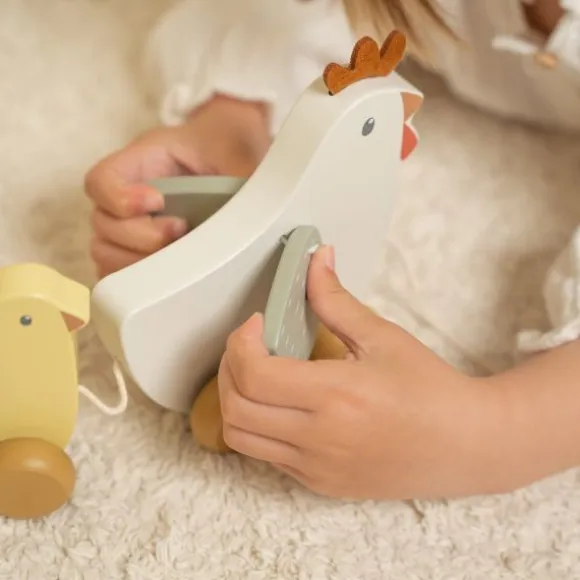 Little Dutch Little Farm Trekfiguur - Kippen