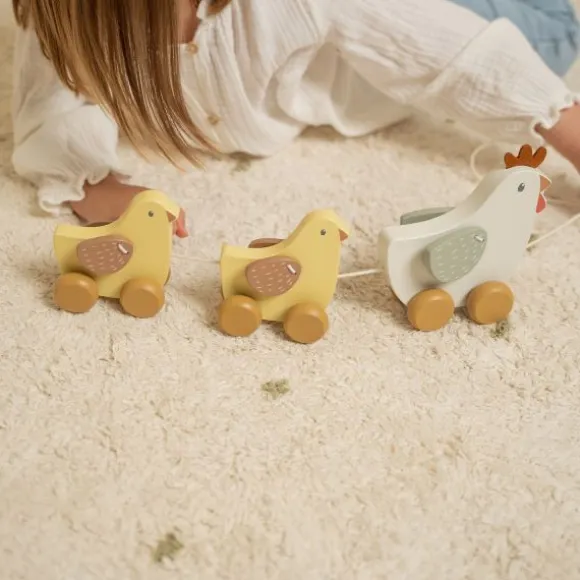 Little Dutch Little Farm Trekfiguur - Kippen