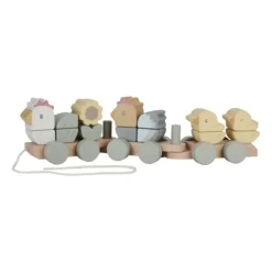 Little Dutch Little Farm Blokkentrein