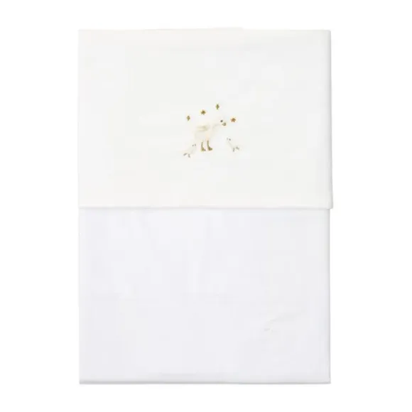 Little Dutch Little Goose Wieglaken Geborduurd – 70 x 100 cm