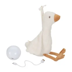 Little Dutch Newborn Knuffelgans Licht & Geluid