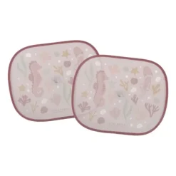 Little Dutch Ocean Dreams Zonnescherm - Pink - 2 Stuks