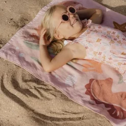 Little Dutch Ocean Dreams Badlaken - Blue