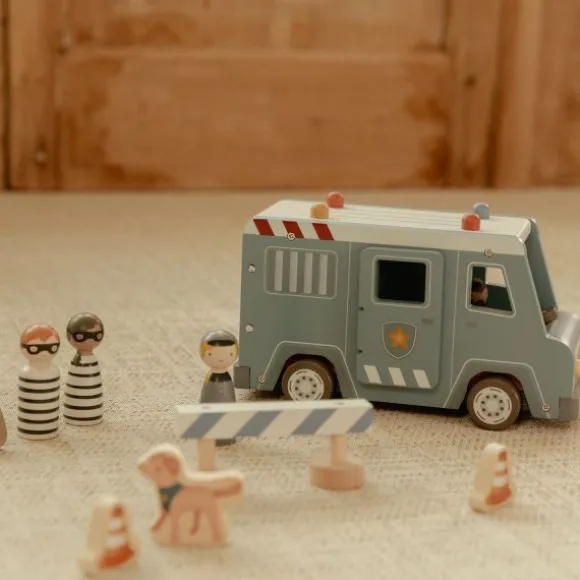 Little Dutch Politiewagen Inclusief Pegdolls – Hout