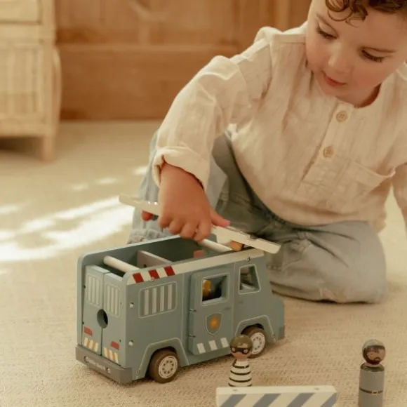 Little Dutch Politiewagen Inclusief Pegdolls – Hout