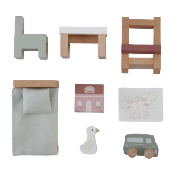 Little Dutch Poppenhuis Uitbreidingsset - Kinderkamer