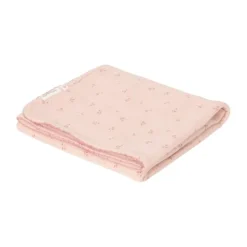 Little Dutch Pure Ledikantdeken - 110 x 140 cm - Denim Blue