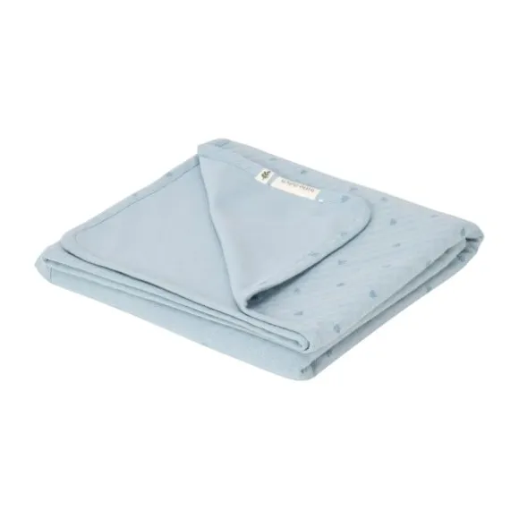 Little Dutch Pure Ledikantdeken - 110 x 140 cm - Denim Blue