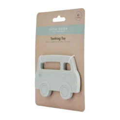 Little Dutch Siliconen Bijtring Bus