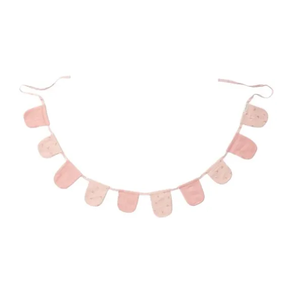 Little Dutch Slinger Met Vlaggetjes – Pure – Soft Beige – 200 cm