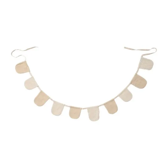 Little Dutch Slinger Met Vlaggetjes – Pure – Soft Beige – 200 cm