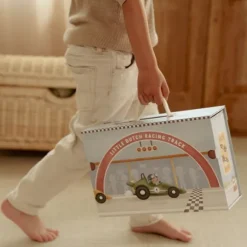 Little Dutch Speelkoffer Racebaan - Hout