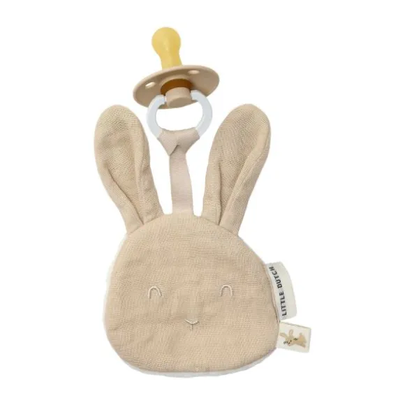 Little Dutch Speendoekje - Konijn - 9 x 9,5 cm
