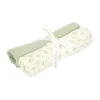 Little Dutch Swaddle Doeken Hydrofiel - Blueberry Leaves & Sage - 70x70 cm