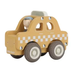Little Dutch Taxi Inclusief Pegdoll – Hout