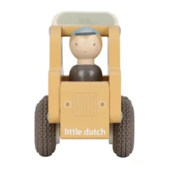 Little Dutch Taxi Inclusief Pegdoll – Hout
