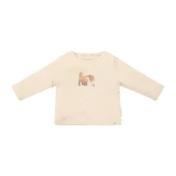 Little Dutch T-shirt Lange Mouw - Maat 62 - Sand Melee