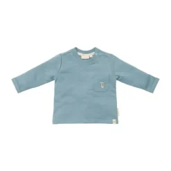 Little Dutch T-shirt Lange Mouw - Maat 50 - Stone Blue