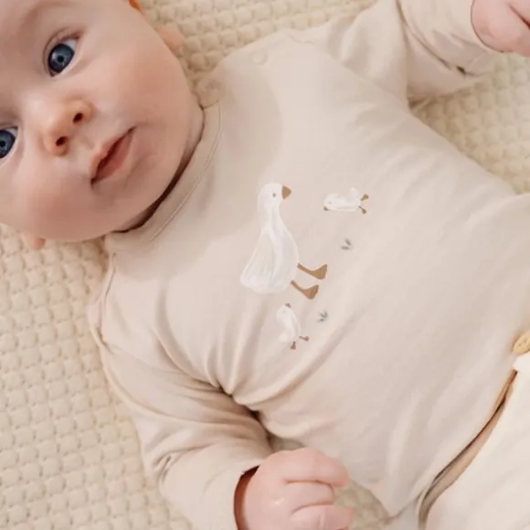 Little Dutch T-shirt Lange Mouw - NOOS - Sand - Mt. 44