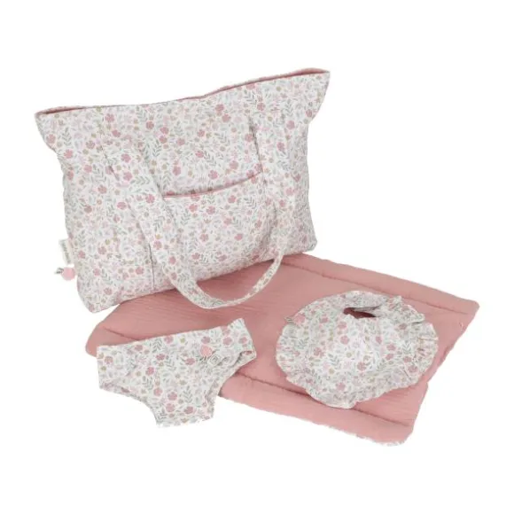 Little Dutch Verzorgingstas - Flowers & Butterflies - Roze