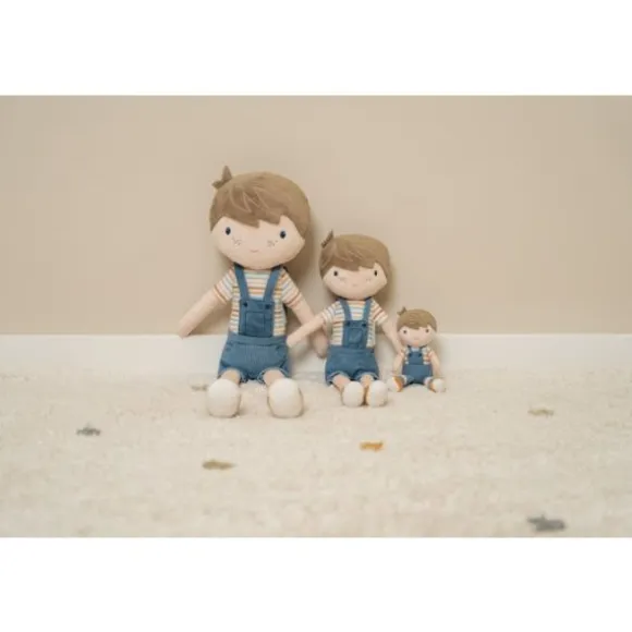 Little Dutch Vintage Sunny Stripes Knuffelpop - Jim - 35 cm