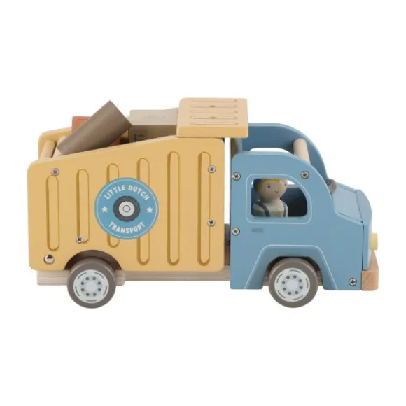Little Dutch Vuilniswagen Met Pegdolls
