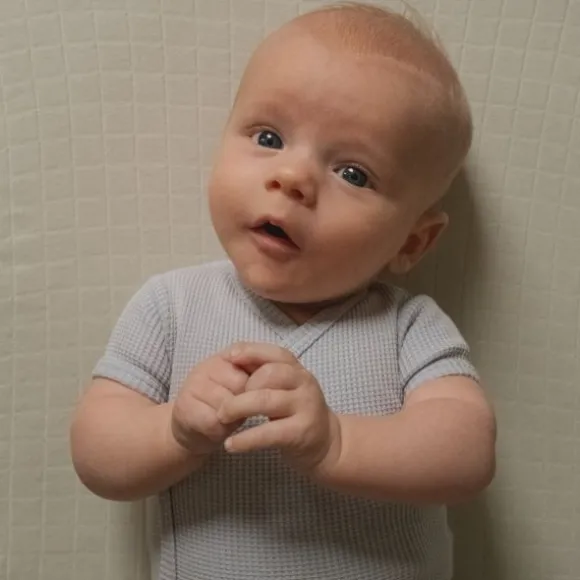 Lodger Ciumbelle Romper Korte Mouw - Maat 80 - Blue Fogg