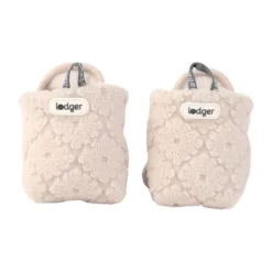 Lodger Folklore Fleece Slofjes Birch 3-6 Mnd