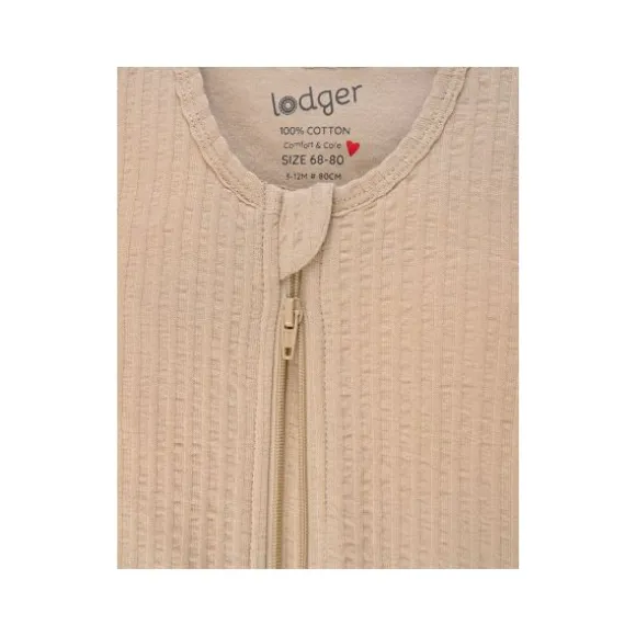 Lodger Hopper Seersucker Zomer Slaapzak - Mt. 50-62 - Beige