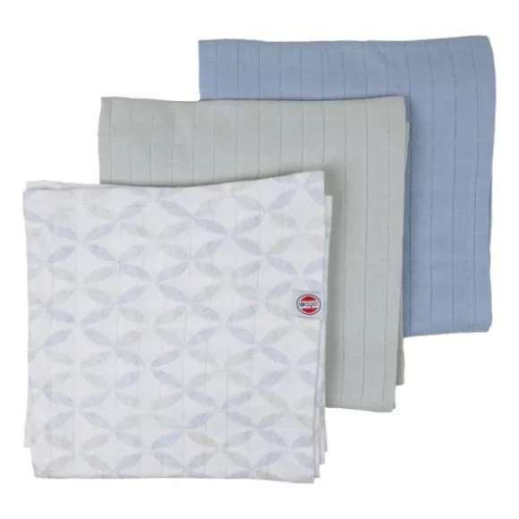 Lodger Hydrofieldoek - 3 Stuks - 70 x 70 cm - Matcha - Birch