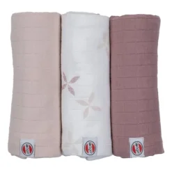 Lodger Hydrofieldoek - 3 Stuks - 70 x 70 cm - Matcha - Birch